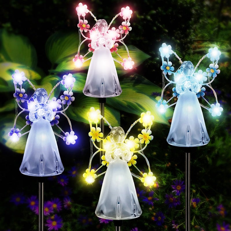 👼Waterproof  Solar Angel lights