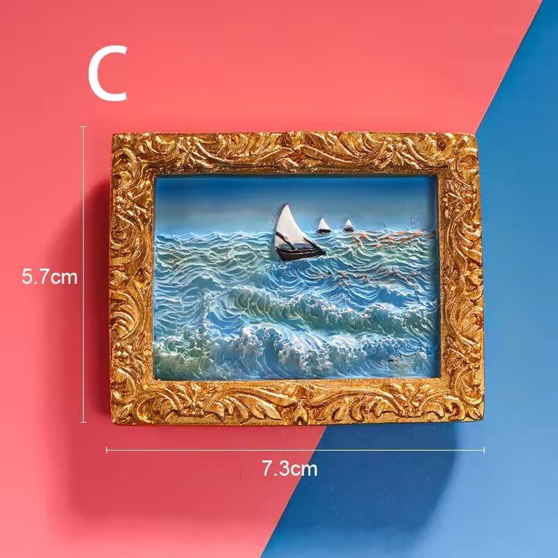 🎉Letzter Tag 49% Rabatt🔥Van Gogh inspiriertes Kühlschrankmagnet-Set