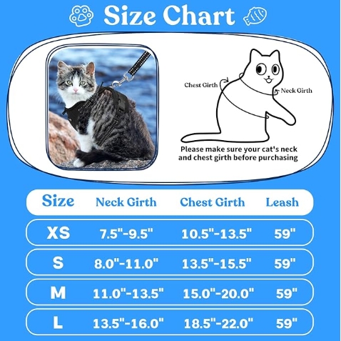 Cat Harness & Leash