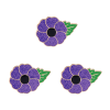 Limited Edition Remembrance Day Purple Poppy Badge