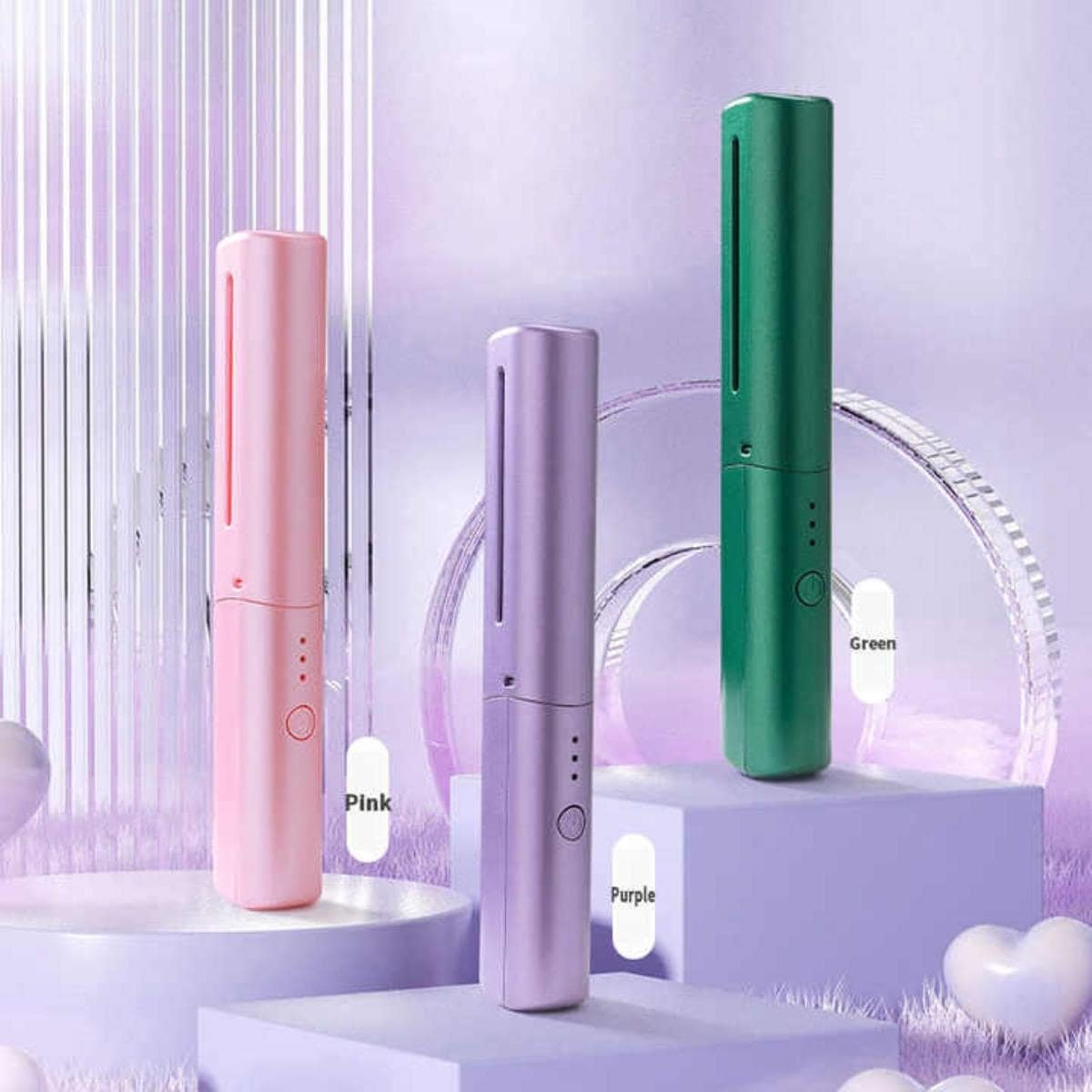 (🌲Christmas Hot Sale - 49% OFF) 💝Rechargeable Mini Hair Straightener, 🎁BUY 2 FREE SHIPPING TODAY