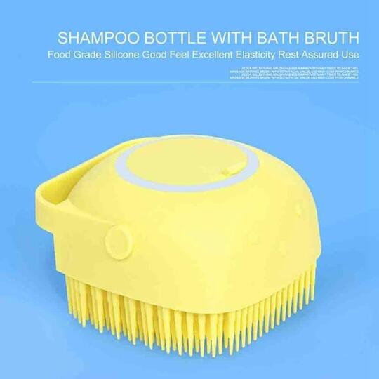 50% OFF 2 in 1 Bathroom Comfortable Silicone Scalp Massage Brush, Buy 2 Free Shipping!