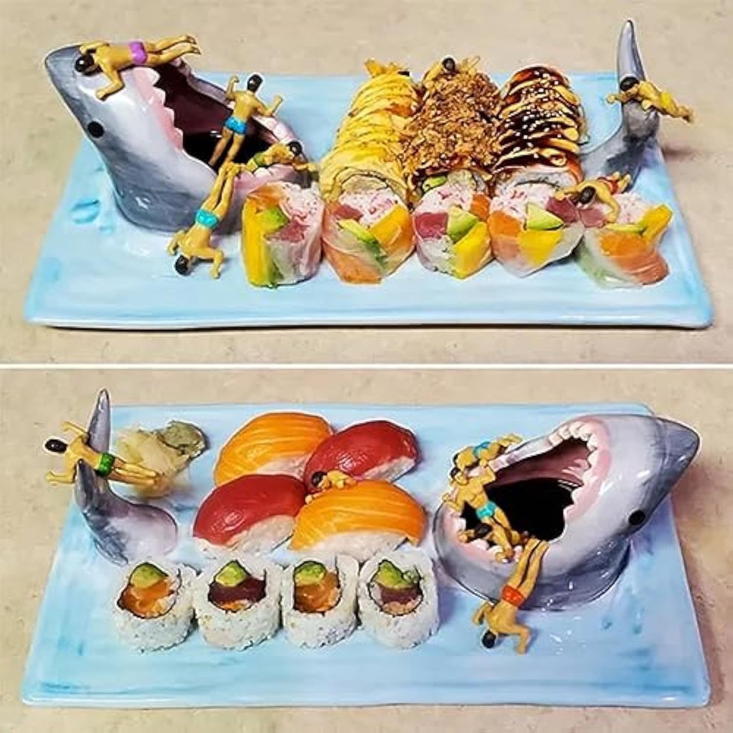 💥LAST DAY SALE 50% OFF💥Ceramic Shark Sushi Platter