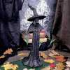 🎁TikTok Last Day Sale - 70% OFF🧙‍♀️💫Handmade Black Witch Statue: The Guardian of Your Home