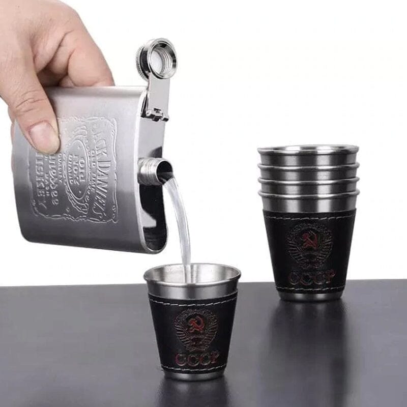 (🔥LAST DAY PROMOTION - SAVE 50% OFF) Stainless Steel Mug Set-BUY 2 GET 1 FREE ONLY TODAY