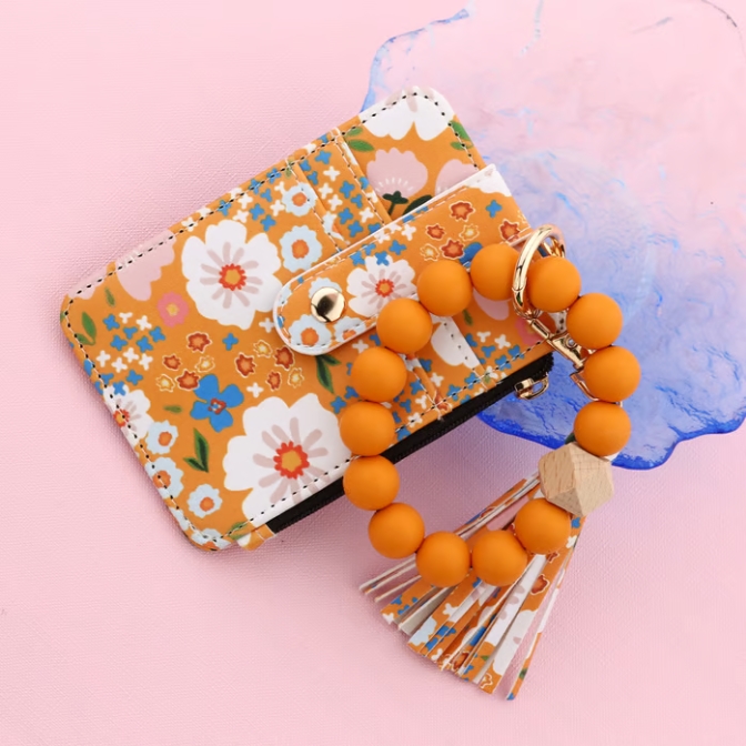 🎉Letzter Tag der Aktion 49% Rabatt👝Damen Boho Geldbörse mit Perlen
