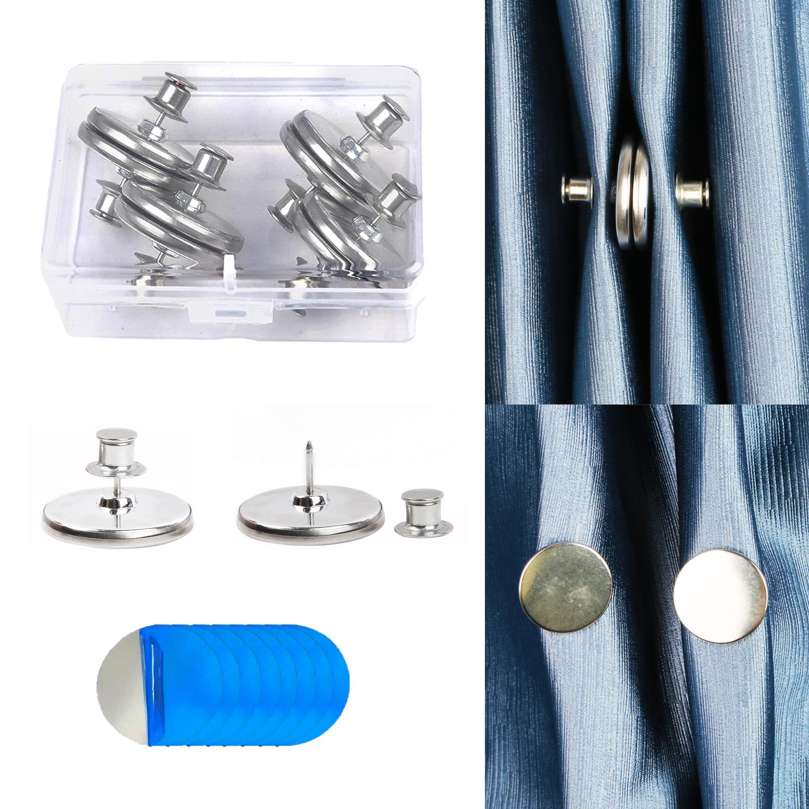(HOT SALE NOW-70% OFF)Magnetic Curtain Clip(4 PCS/PACK )  & BUY MORE SAVE MORE