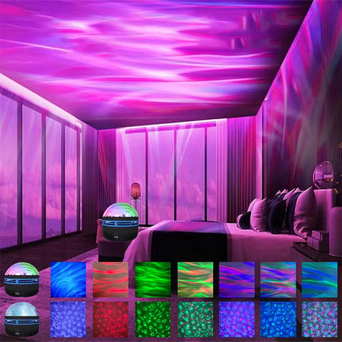 💥Last Day Promotion 70% OFF💥2 in 1 Northern Lights and Ocean Wave Projector