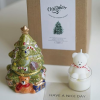 🎄🎅Christmas Presale - 49% -Handmade Christmas Tree Aroma Cute Bear Ceramic Decoration