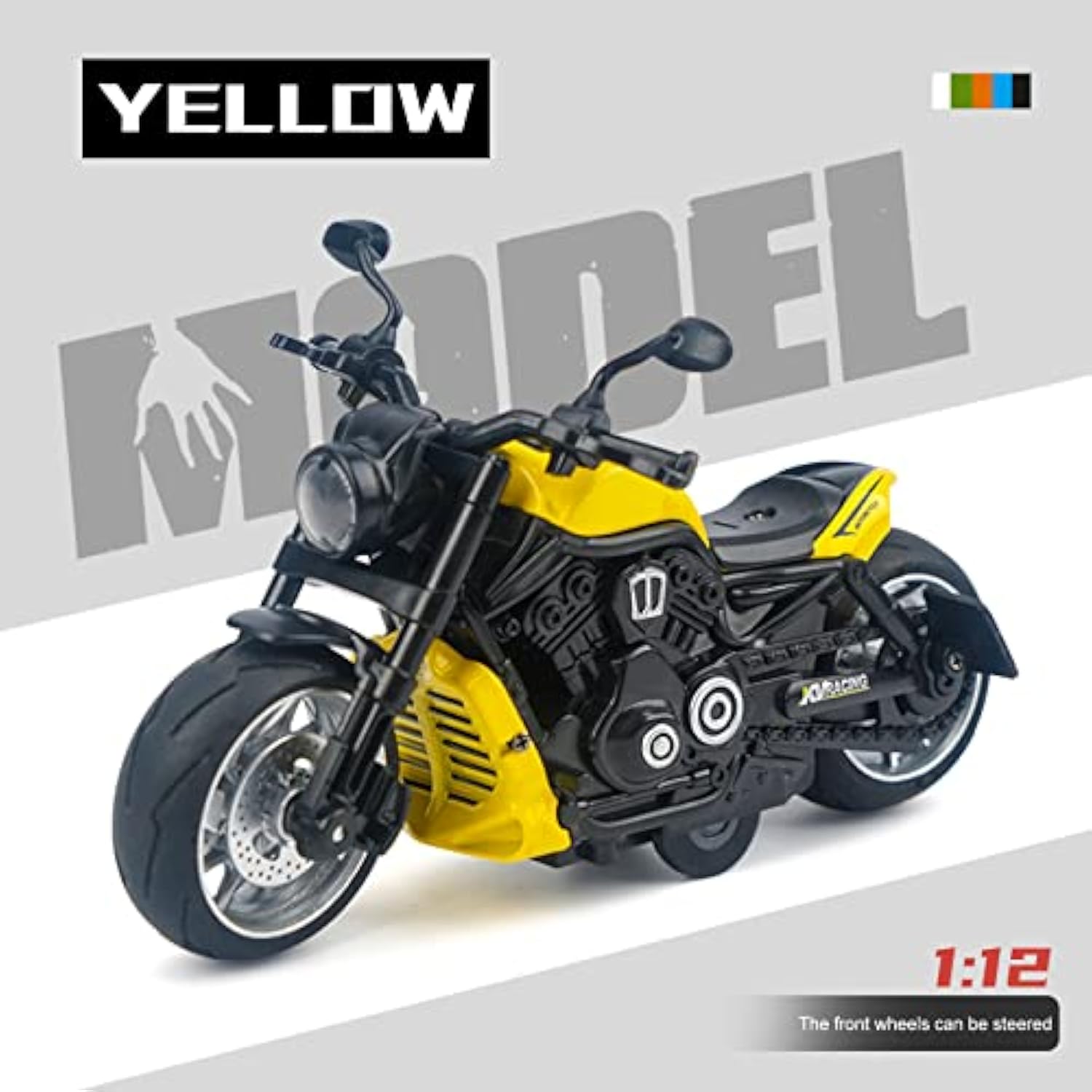 🎁TikTok Last Day Sale - 70% OFF🔥🏍️Motorcycle Rider Model Toy