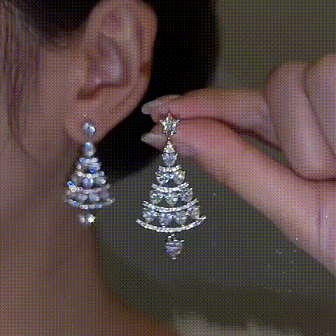 (🎅Early Christmas Sale - 49% OFF）Christmas Tree Earrings-BUY 2 FREE SHIPPING