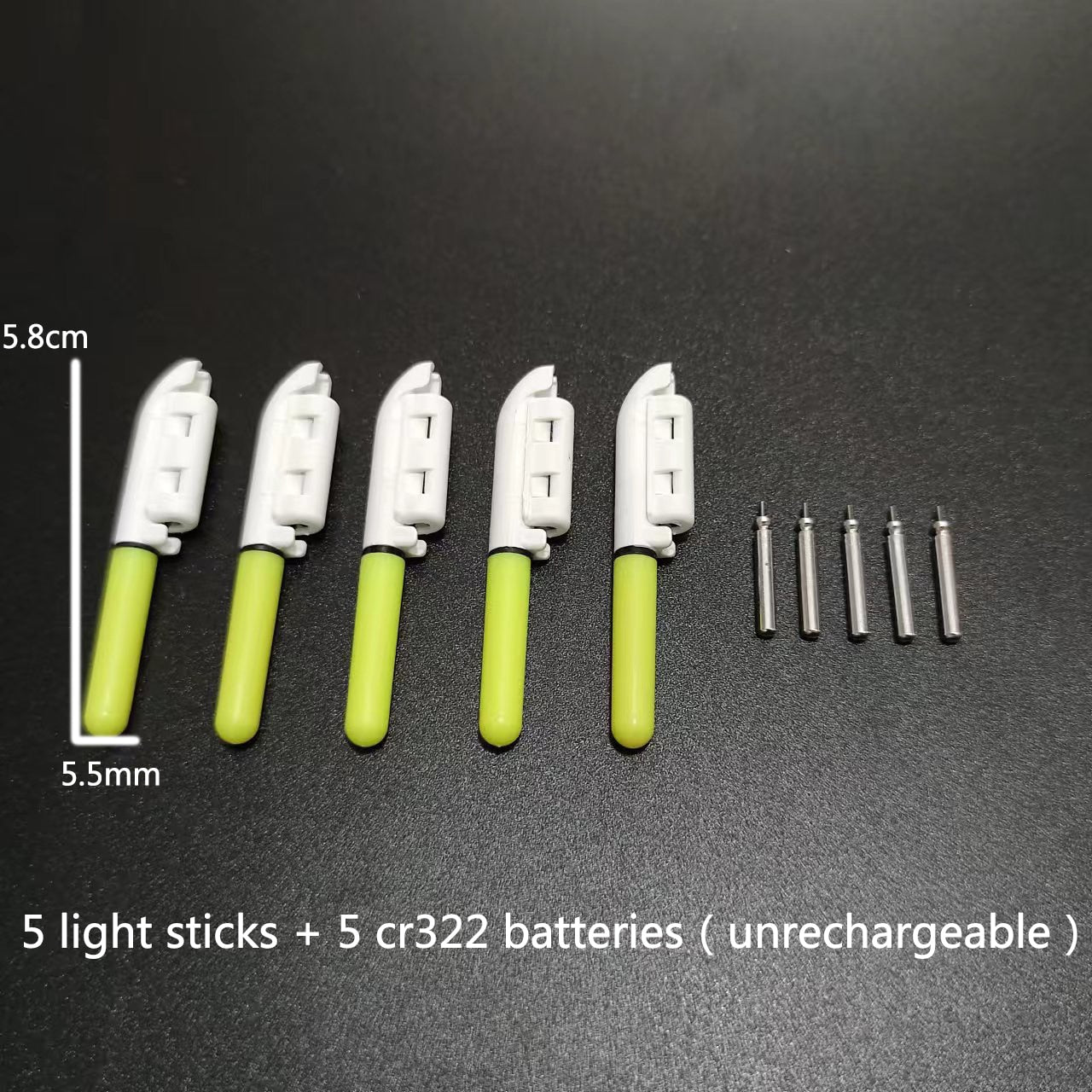 🎣 Summer Sale-30% OFF🐠Electronic Fishing Float Light Stick 5PCS