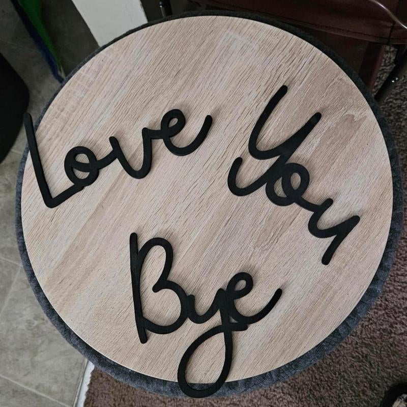 🌹LAST DAY 49% OFF❤️Valentine’s Day Special🤩Wooden Wall Hanging Sign Decoration🔥(𝐒𝐭𝐞𝐯𝐞 𝐑𝐨𝐬𝐞 𝐇𝐚𝐧𝐝𝐦𝐚𝐝𝐞®)