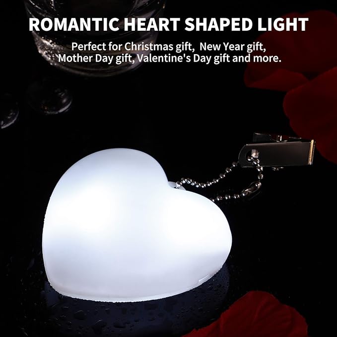 🎄Christmas Hot Sale Heart Shape Purse & Handbag Sensor Light