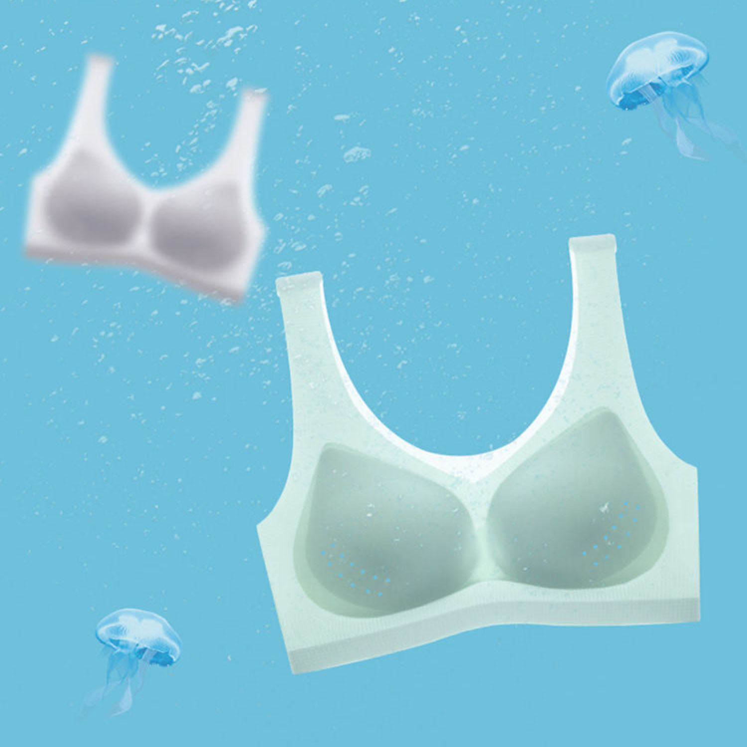 ⚡⚡Last Day Promotion 48% OFF - Seamless Ice Silk Ultra Thin Bra🔥BUY 2 FREE SHIPPING