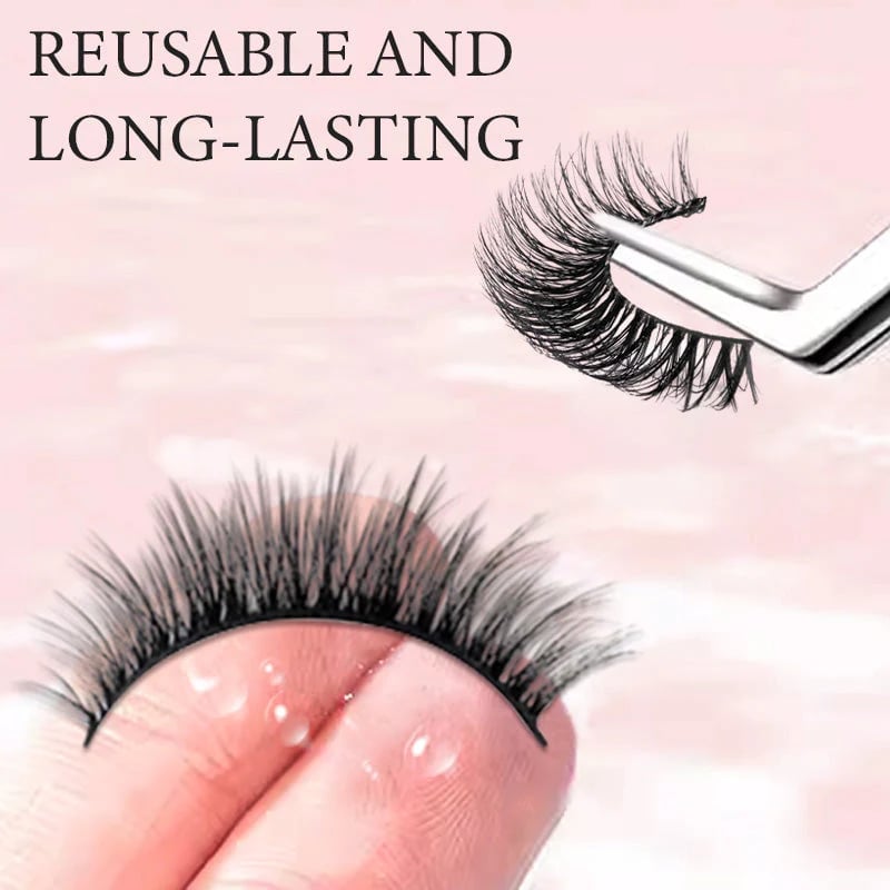 🔥BUY 1 GET 1 FREE ! 🔥2 Pairs Reusable Long Self Adhesive Eyelashes