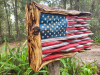 Last Day FlashSale -53% OFF -Wooden AmericanFlag BUY 2 FREE SHIPPING