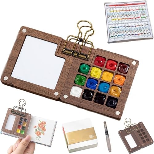 🎁TikTok Last Day Sale - 70% OFF🎉Mini Watercolor Paint Box