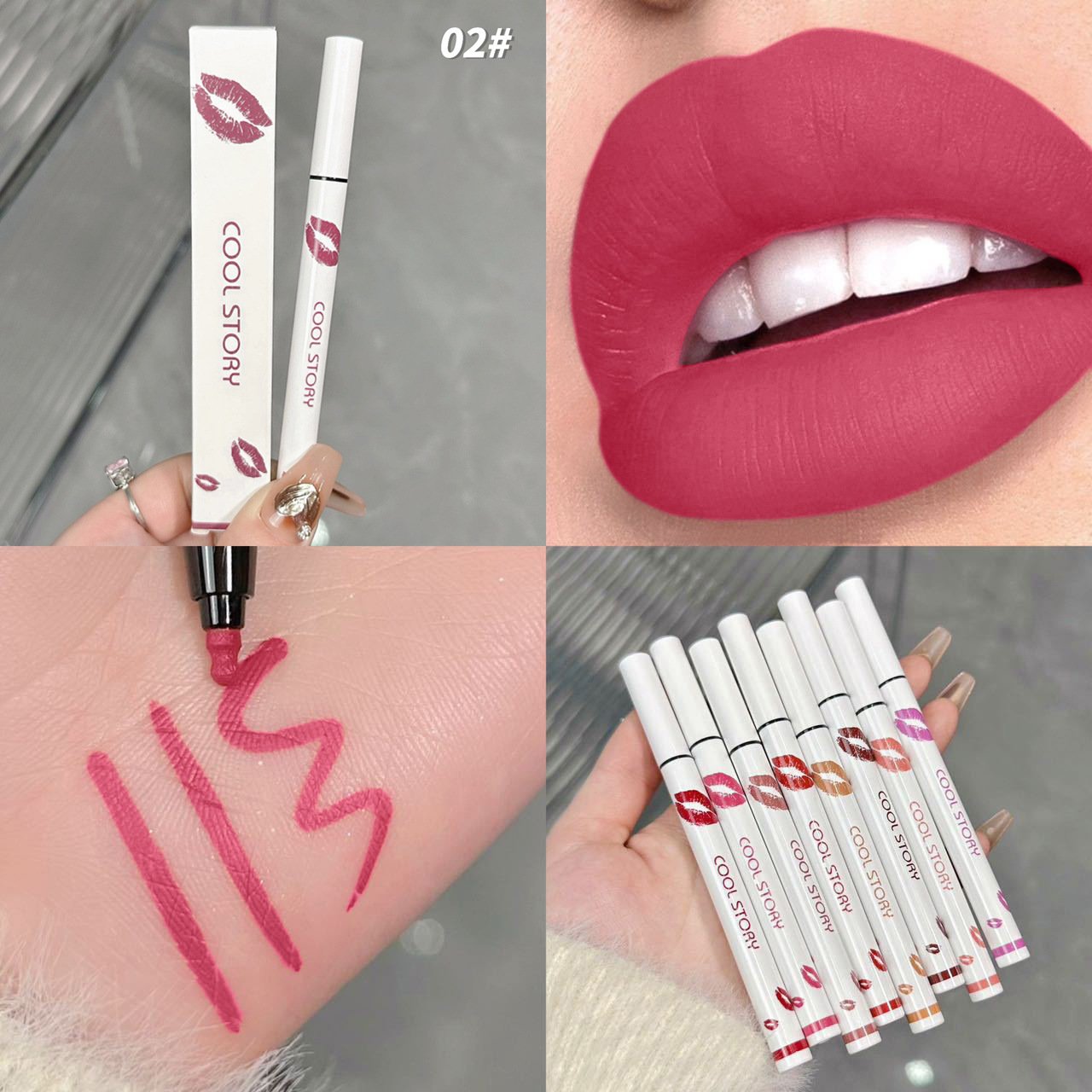 🎁Last Day Sale - 70% OFF🔥Longwear Liquid Lip Liner✨Buy 1 Get 1 (2 Pcs)🎉