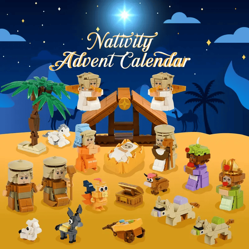 🎁TikTok Last Day Sale - 70% OFF🔥 Nativity Advent Calendar 2025 - 24 Days