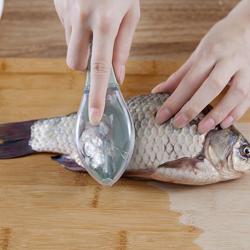 (🌲Early Christmas Sale- SAVE 48% OFF)Fish Skin Scraping Scale Peeler(Buy 3 Get 2 Free NOW)