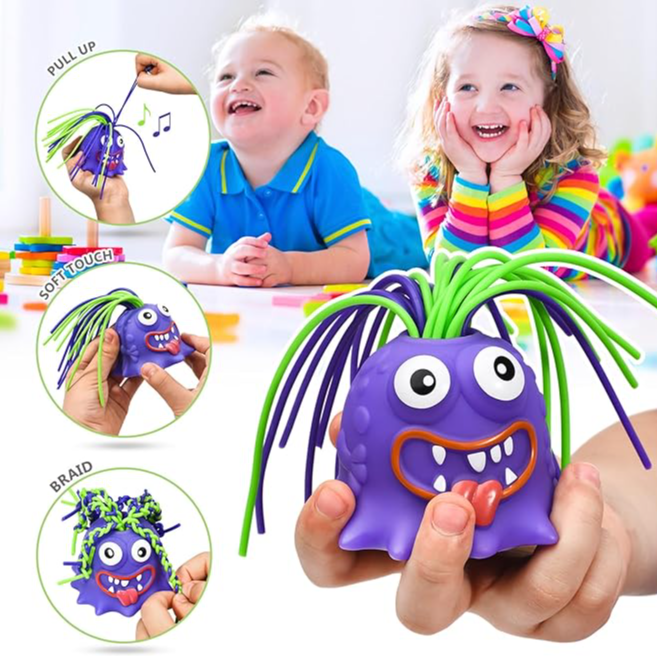 (🎅CHRISTMAS SALE - 50% OFF)👾Hair Pulling Monster - Stress Relief and Anti Anxiety Toys