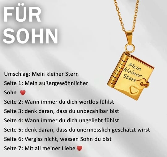 🔥Kaufe 2 Erhalte 1💗Stern-Anhänger im Buchformat