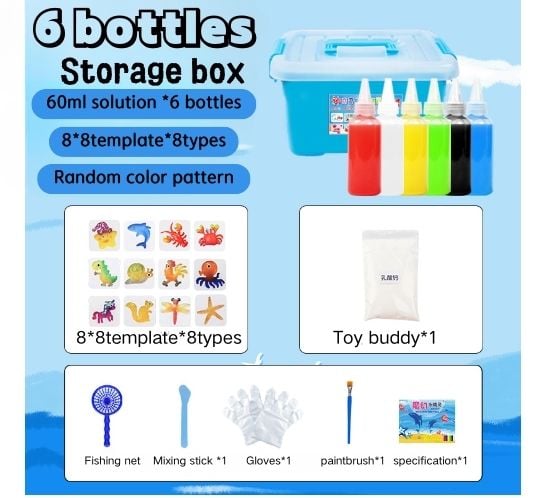 (🔥Last Day Promotion 50% OFF) 🦀Magic Water ELF, Children Handmade Aqua Gel Sensory Toy Set