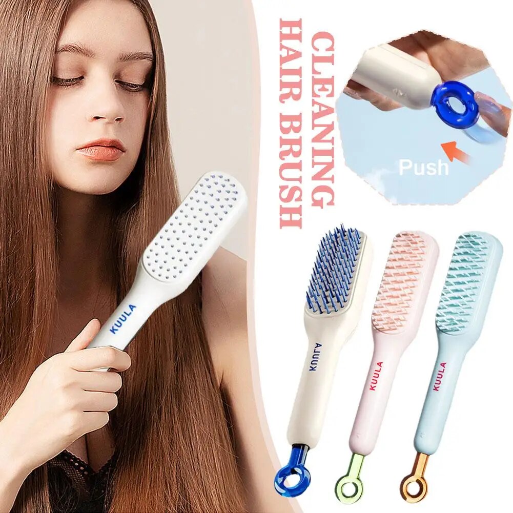 🔥2024 NEW YEAR SALE-One-pull Clean Massage Comb