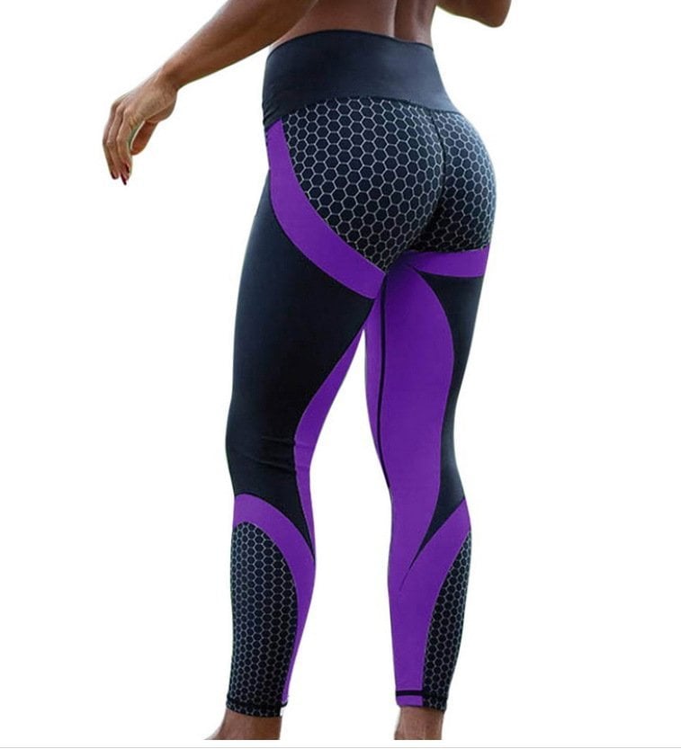 🔥BIG SALE - 49% OFF🌹Colorblock Butt Lifting High Waist Sports Leggings💥Buy 3 Free Shipping🎁