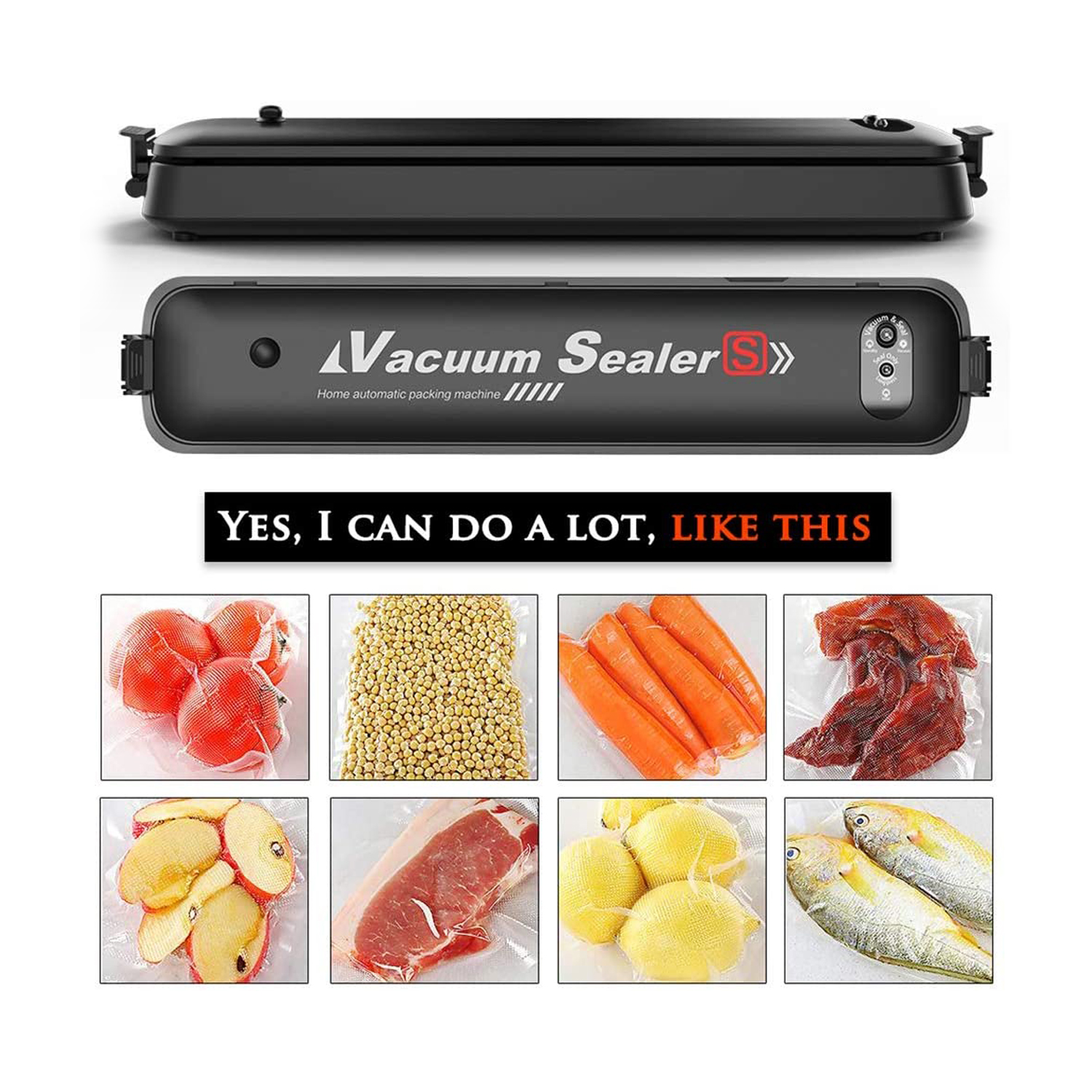 (🔥Last Day Promotion- SAVE 48% OFF) Automatic Vacuum Sealer Machine (BUY 2 GET FREE SHIPPING)