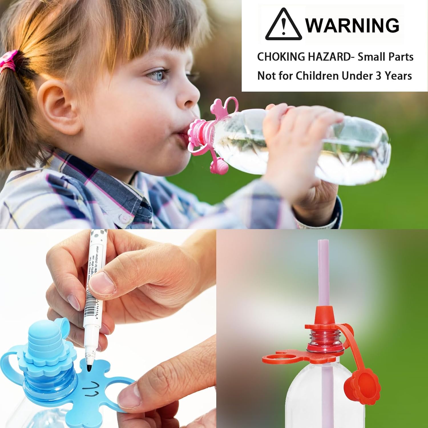 🔥Summer Hot Sale Promotion-70% OFF🎉Silicone Water Bottle Spout Adapter