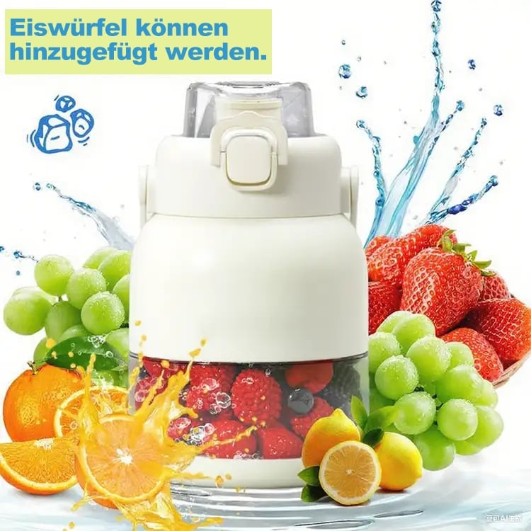 🔥Letzter Tag 50% RABATT -BPA-freier elektrischer Entsafter & Mixer (500 ml)