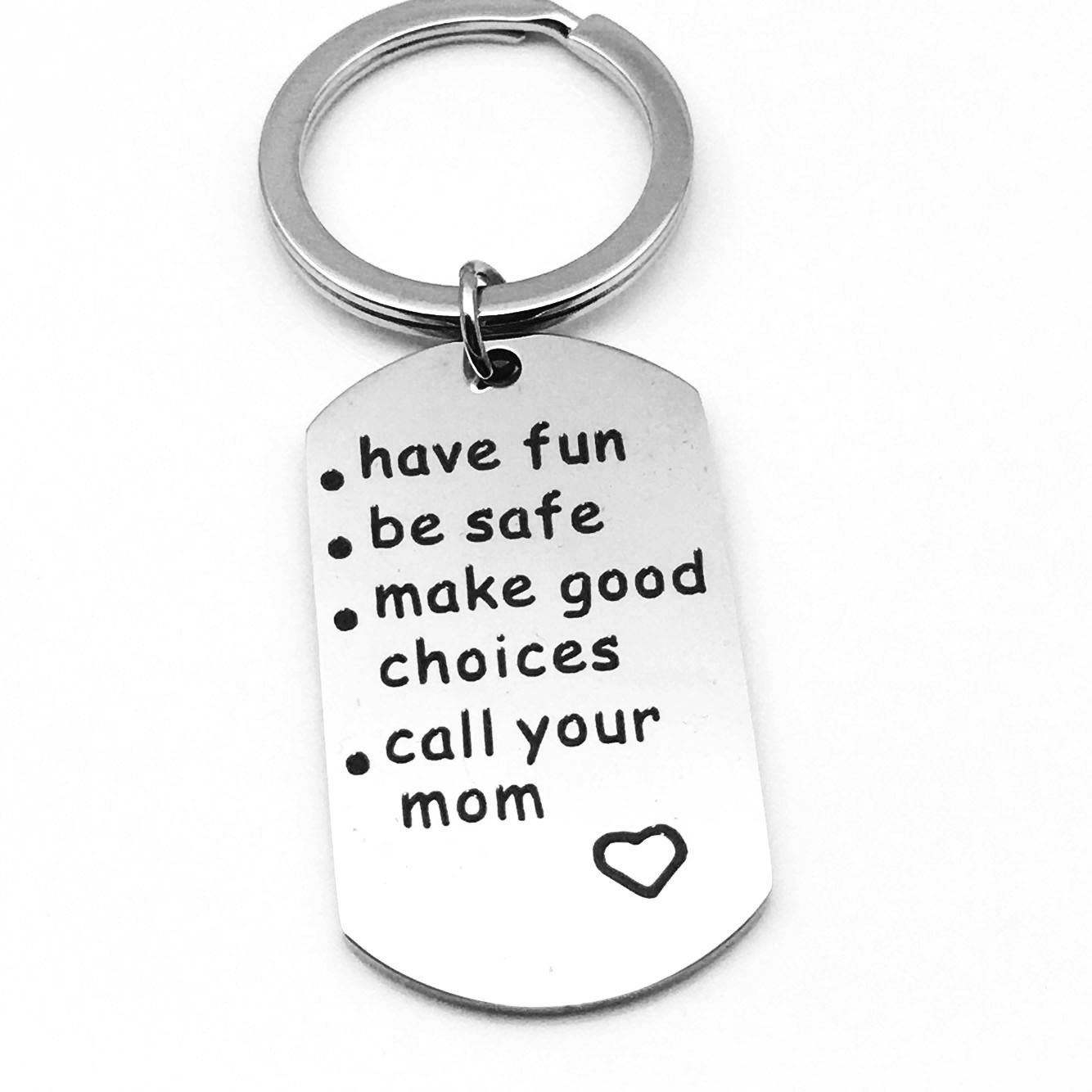 🔥Have Fun, Be Safe, Make Good Choices and Call Your Grandma/Grandpa Keychain