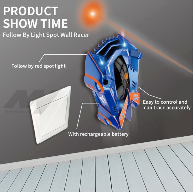 (🎄Christmas Hot Sale - 49% OFF) RC Infrared Chasing Wall Climbing Car - Buy 2 Free Shipping