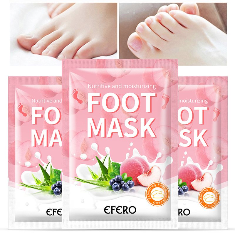50% OFF Peach Foot Peeling Mask, Buy 4 Free Shipping