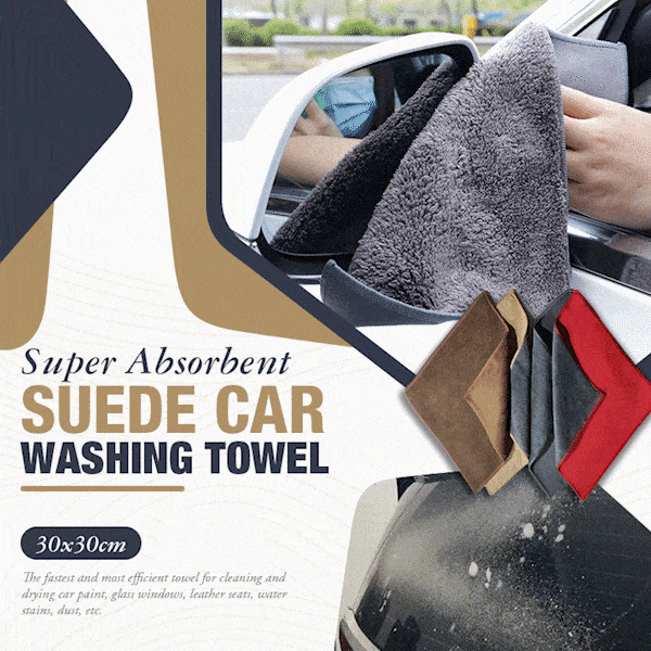 (🔥HOT SALE - 49% OFF)  Super Absorbent Car Drying Towel, Buy 2 Get Extra 10% OFF