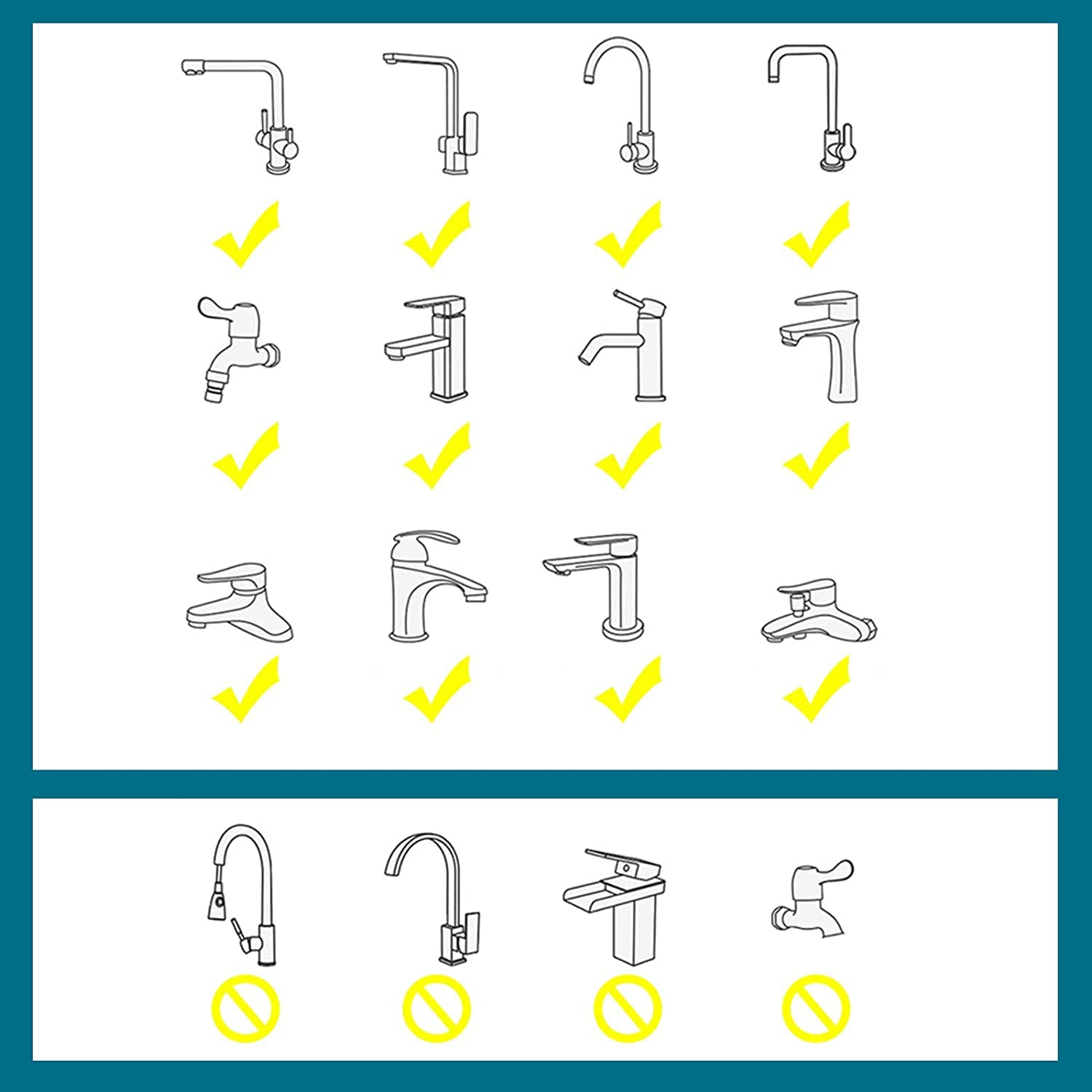 🔥Last Day Promotion 70% OFF🔥Universal 1080° Swivel Faucet