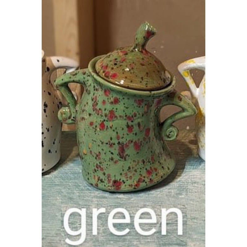 ☕🥃Handmade Canister With Attitude