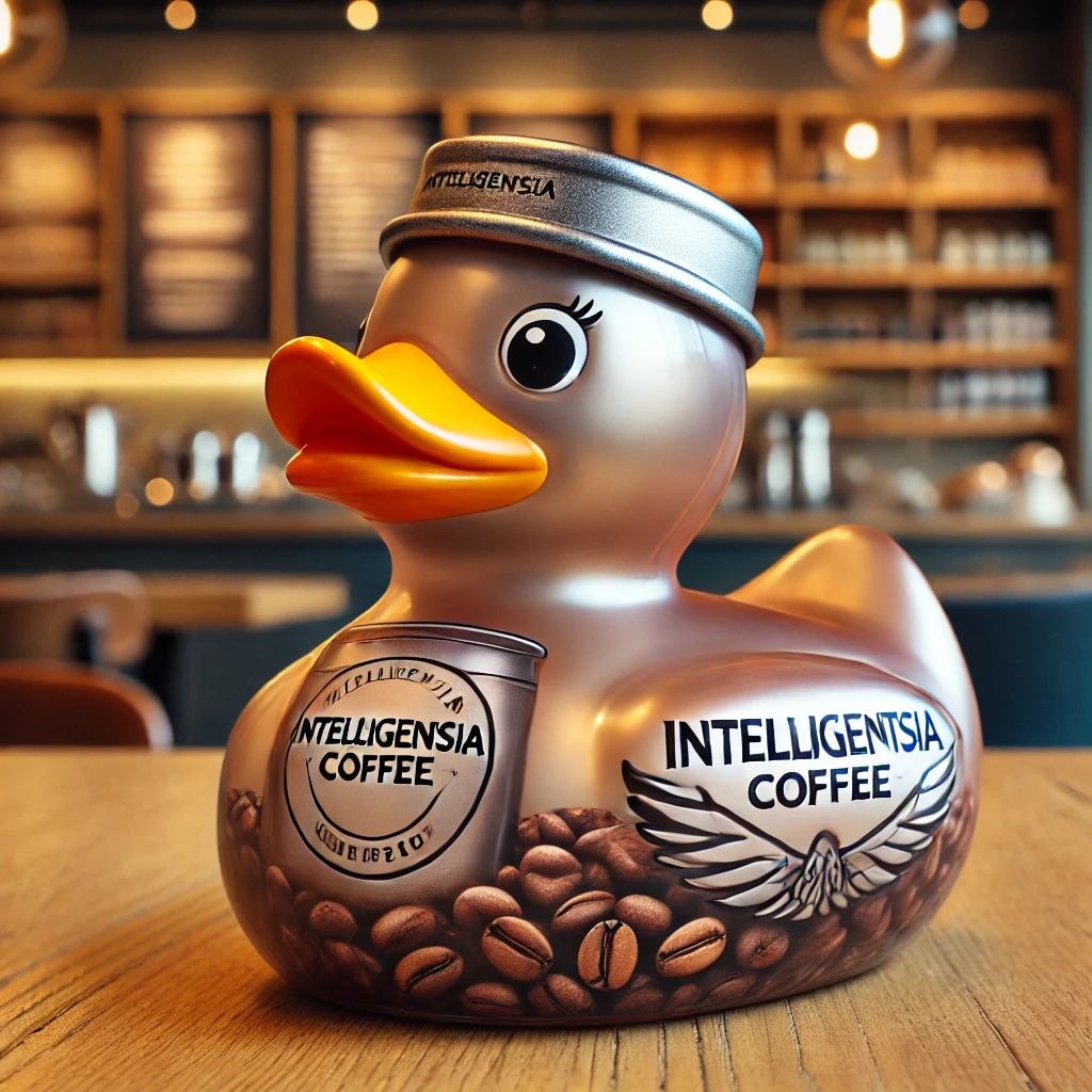 ☕️🦆Coffee Bean Duck Bottle