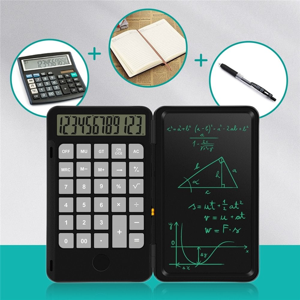 🔥Last Day Special SALE-50% OFF🔥 Foldable Digital Drawing Pad Calculator with Stylus & BUY 2 FREE SHIPPING