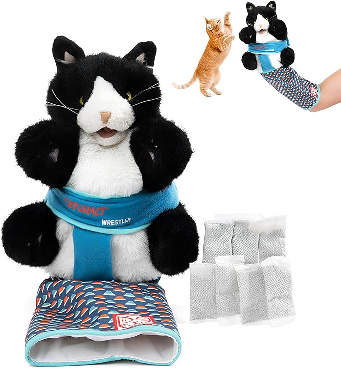 🎁TikTok Last Day Sale - 70% OFF🎉Cats Puppet Wrestler🐱