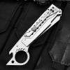 Sky-breaking multifunctional mechanical folding knife