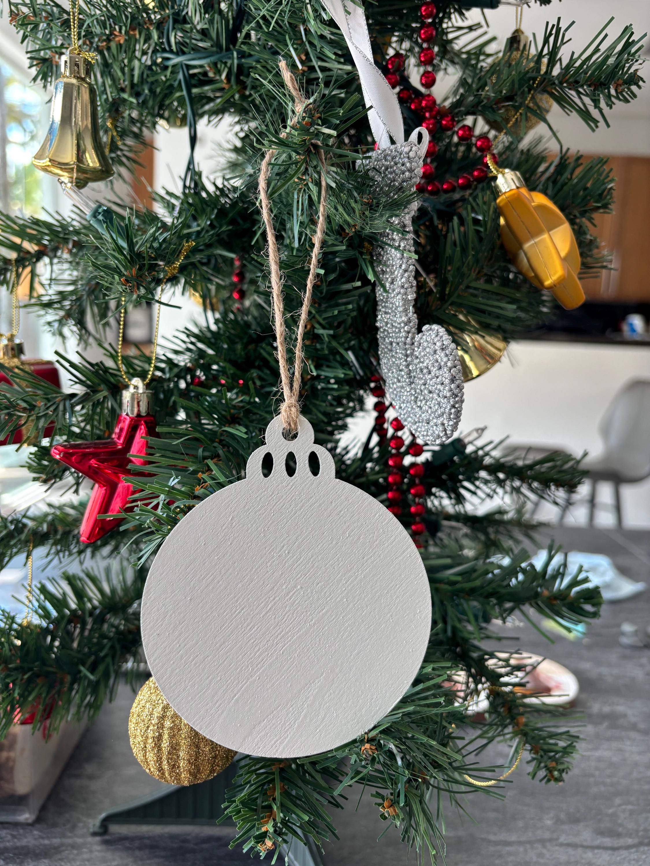 Handmade Family of Sea Glass Birds Christmas Ornament