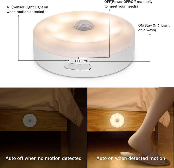 (🌲Early Christmas Sale- 49% OFF) 💡Energy-Efficient LED Motion Sensor Light - BUY 3 GET EXTRA 20% OFF