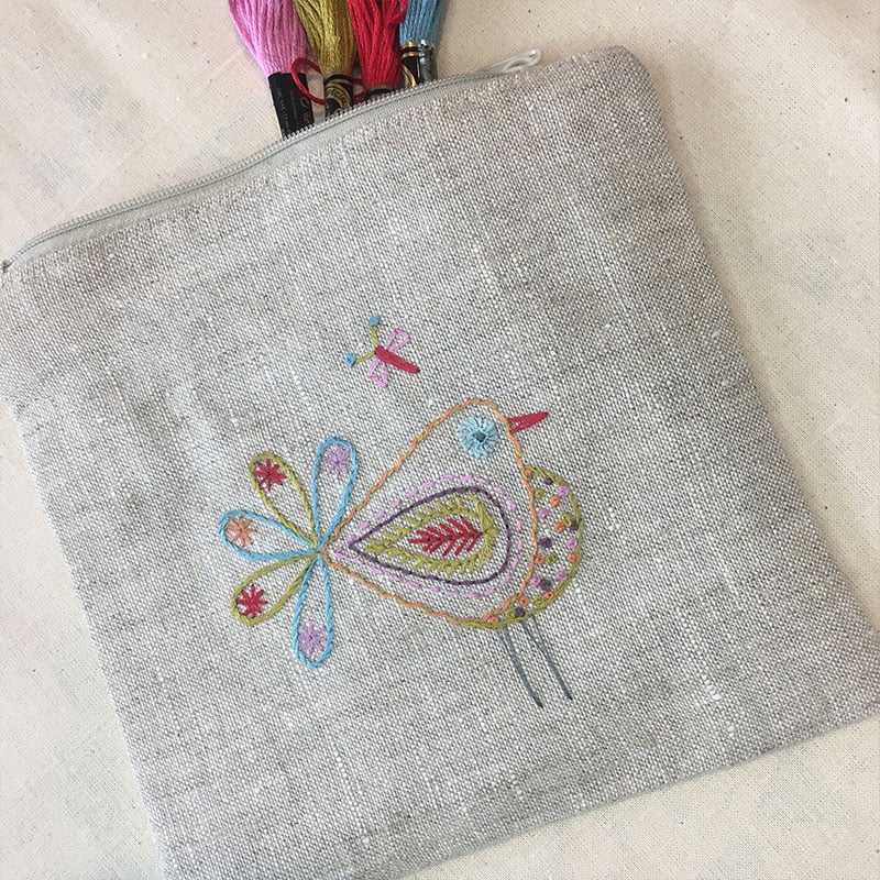 DIY Water soluble embroidery transfers