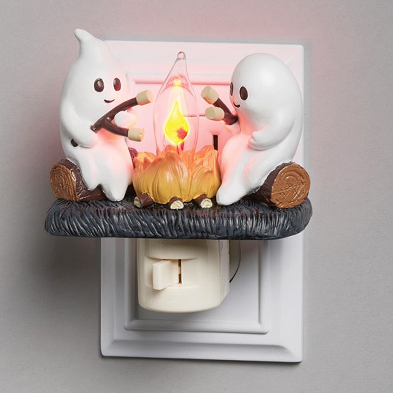 (✨FLASH SALE - BUY MORE SAVE MORE✨)2024 Ghost Campfire Flickering Nightlight🔥👻