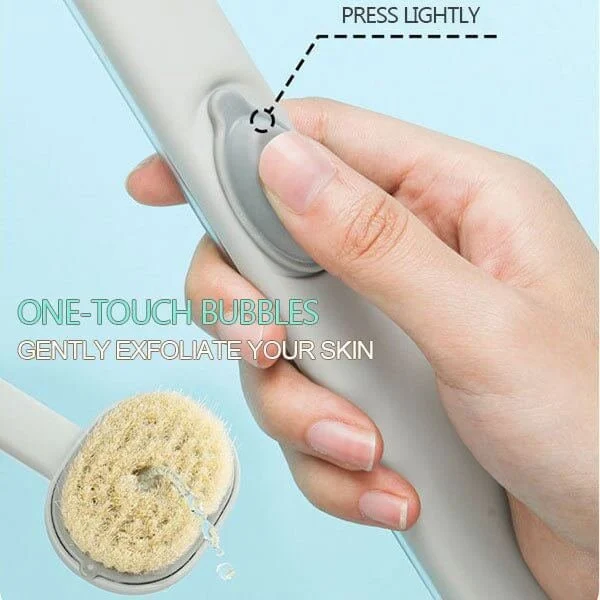 (Last Day Promotion - 50% OFF) Long Handle Liquid Bath Brush, Buy 2 Free Shipping ONLY TODAY🔥