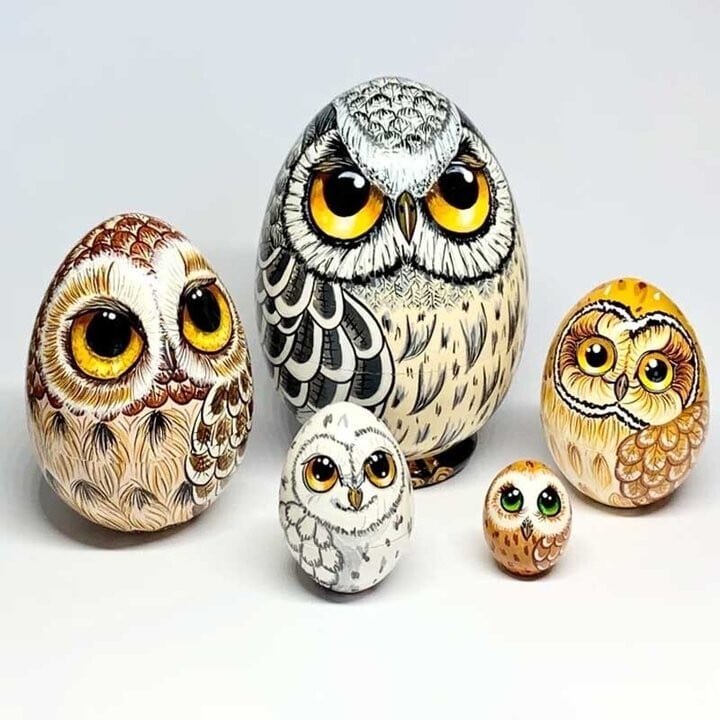 💥LAST DAY  FLASH SALE💥 - 🦉New Owl Nesting Egg