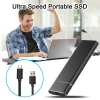 Ultra-high-speed external SSD-portable laptop desktop large-capacity mobile solid state drive